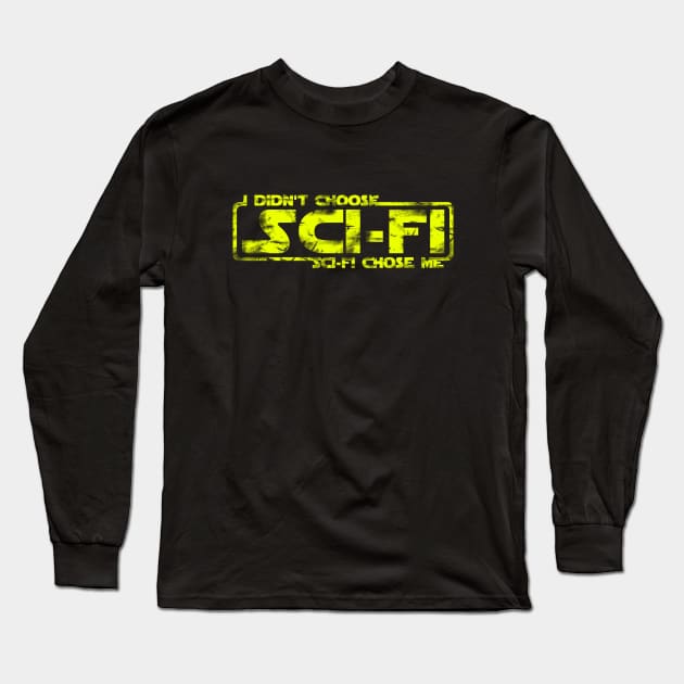 Sci-fi Long Sleeve T-Shirt by Bomdesignz